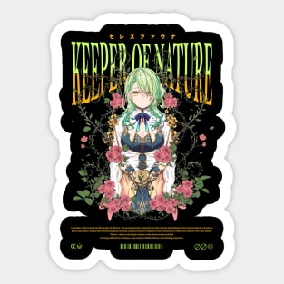 Hololive English Ceres Fauna - Keeper of Nature Sticker